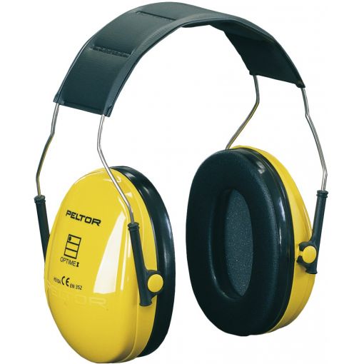 Kapselgehörschutz 3M™ Peltor™ Optime I, H510A, Kopfbügel | Gehörschutz