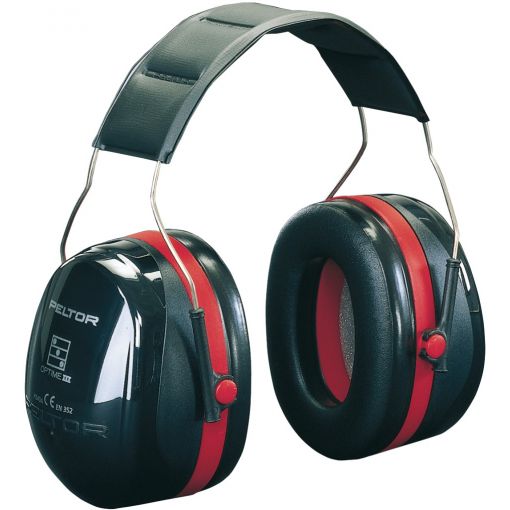 Kapselgehörschutz 3M™ Peltor™ Optime III, H540A, Kopfbügel | Gehörschutz