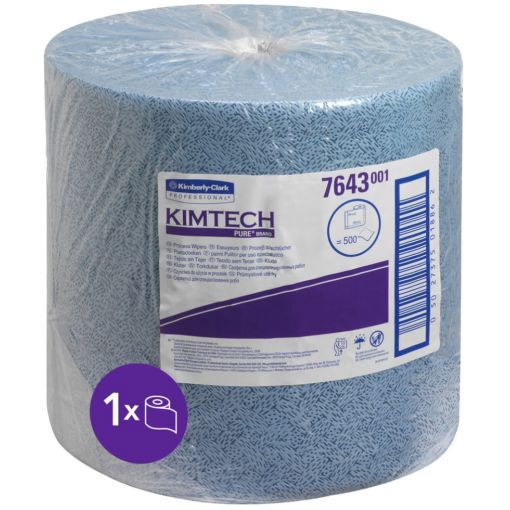 Essuyeur Process Kimtech®, rouleau | Chiffons d&#039;essuyage, papier de nettoyage