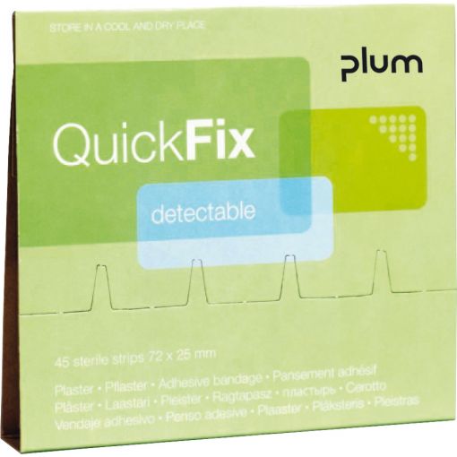 Set de recharge QuickFix, detectable | Premiers secours