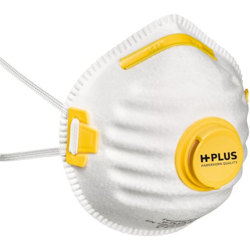 Masque contre les poussières fines H-Plus Cup 8412 FFP1, avec valve d&#039;expiration | Masques contre les poussières fines