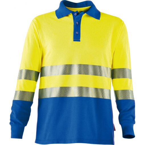 Warnschutz-Polo-Shirt 139, langarm | Multinorm Arbeitskleidung, Flammschutzkleidung
