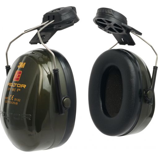 Kapselgehörschutz 3M™ Peltor™ Optime II, H520P, Helmbefestigung | Gehörschutz