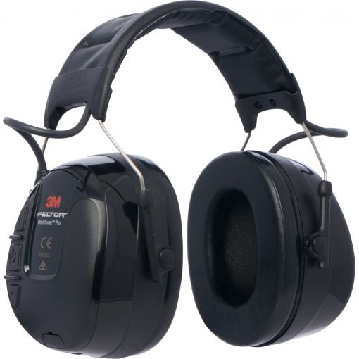 Protection antibruit à coquilles Radio 3M™ Peltor™ WorkTunes™ Pro FM Headset HRXS220A avec arceau de tête | Protection auditive