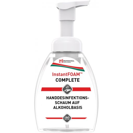 Mousse pour la désinfection des mains InstantFOAM™ Complete, non parfumée | Hygiène des mains