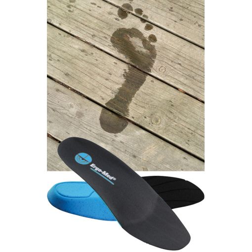 Einlagesohle Ergo-Med® blue für den Normalfuss | Socken, Schuhzubehör